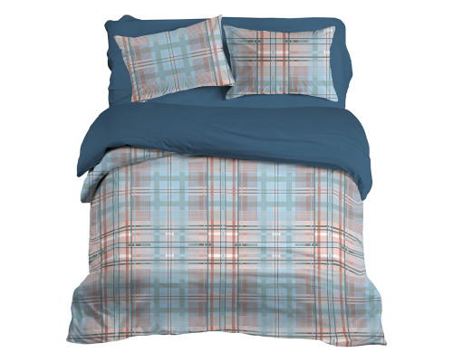 Постельное белье бязь персик Экодом вид 20508-1