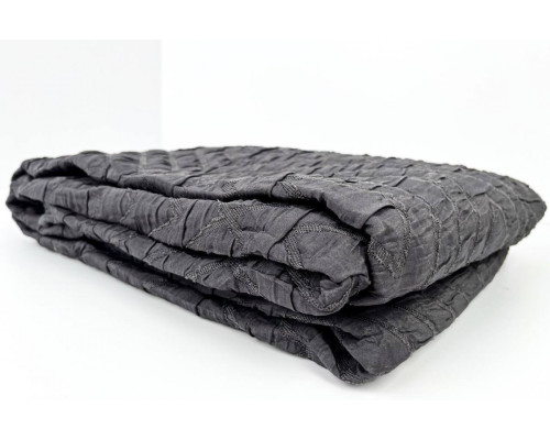 Покрывало софткоттон Valtery PPL-23 Dark Grey Покрывало софткоттон Valtery PPL-23 Dark Grey