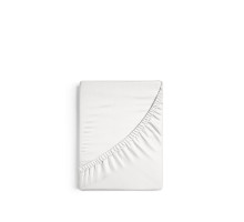 Простыня поплиновая на резинке Niteva цвет белый