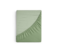 Простыня поплиновая на резинке Niteva цвет базилик