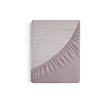 Простыня поплиновая на резинке Niteva цвет мокко