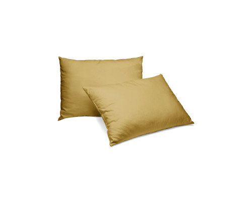 Наволочки поплиновые 2 шт. Niteva цвет горчичное золото