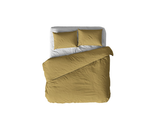 Наволочки поплиновые 2 шт. Niteva цвет горчичное золото