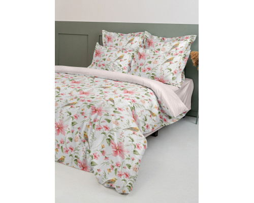 Постельное белье бязь персик Экодом вид 21693-1