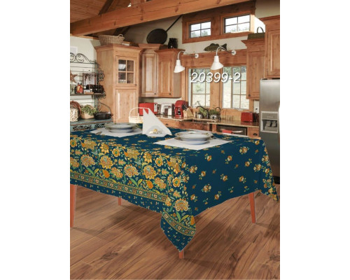 Скатерть столовая с МВО + 6 салфеток Мир вкуса 20399-2