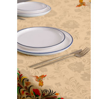 Скатерть столовая с МВО + 6 салфеток Мир вкуса 20369-1