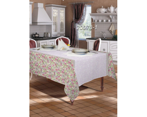 Скатерть столовая с МВО Мир вкуса 20078-1