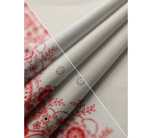 Скатерть столовая рогожка + 6 салфеток Домосфера 9933-1