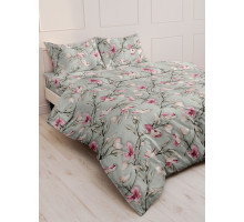 Ткань бязь набивная для шитья постельного белья и рукоделия цвет 21030-2