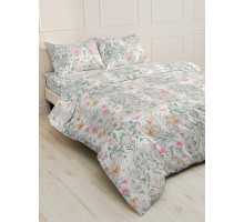 Ткань бязь набивная для шитья постельного белья и рукоделия цвет 21786-1