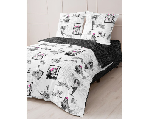 Детское (подростковое) постельное белье поплин Фантазёры вид 22088-1