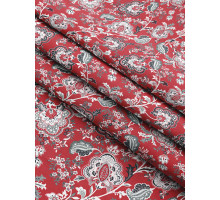 Ткань набивная плательная ситец Полина цвет 20033-1