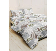 Ткань бязь набивная для шитья постельного белья и рукоделия цвет 22108-1